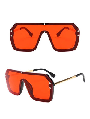 red designer sunglasses