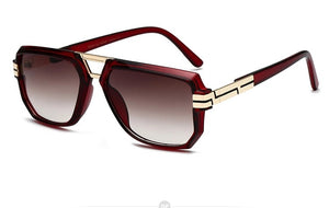 Model 28002 Men / Women Designer Sunglasses  Double Bridge